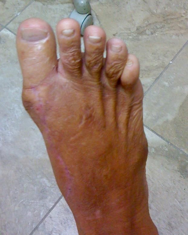 After a completed podiatrist project in the  area